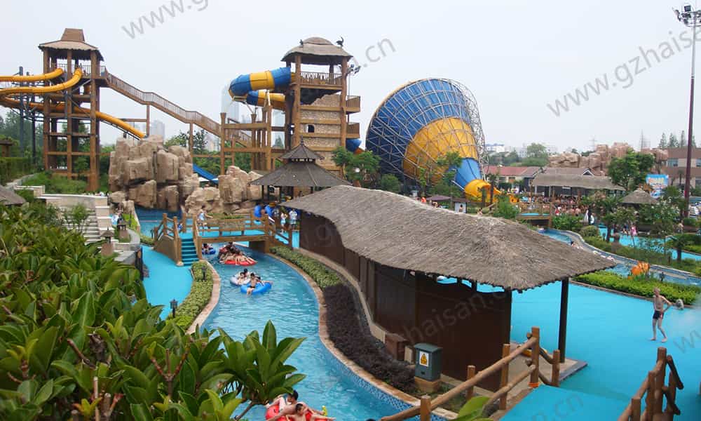 江苏苏州乐园水上世界漂流河 江苏苏州乐园水上世界漂流河