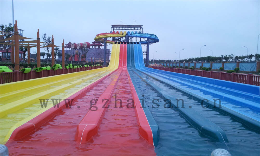 水上乐园垂直滑梯:惊险刺激的巅峰体验