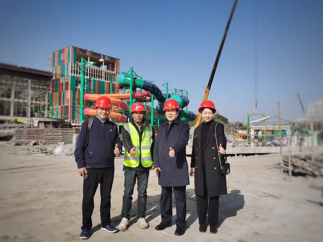 快讯 | 今年会游乐董事长一行视察南北湖开元森泊水乐园项目进展情况 快讯 | 今年会游乐董事长一行视察南北湖开元森泊水乐园项目进展情况